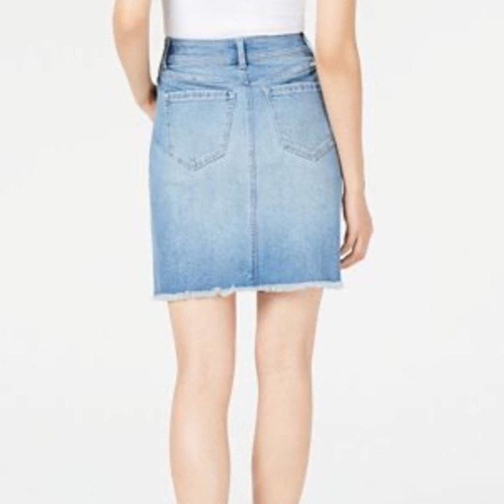 INC International Concepts Tulip-Hem Jean Skirt - Picture 2 of 8